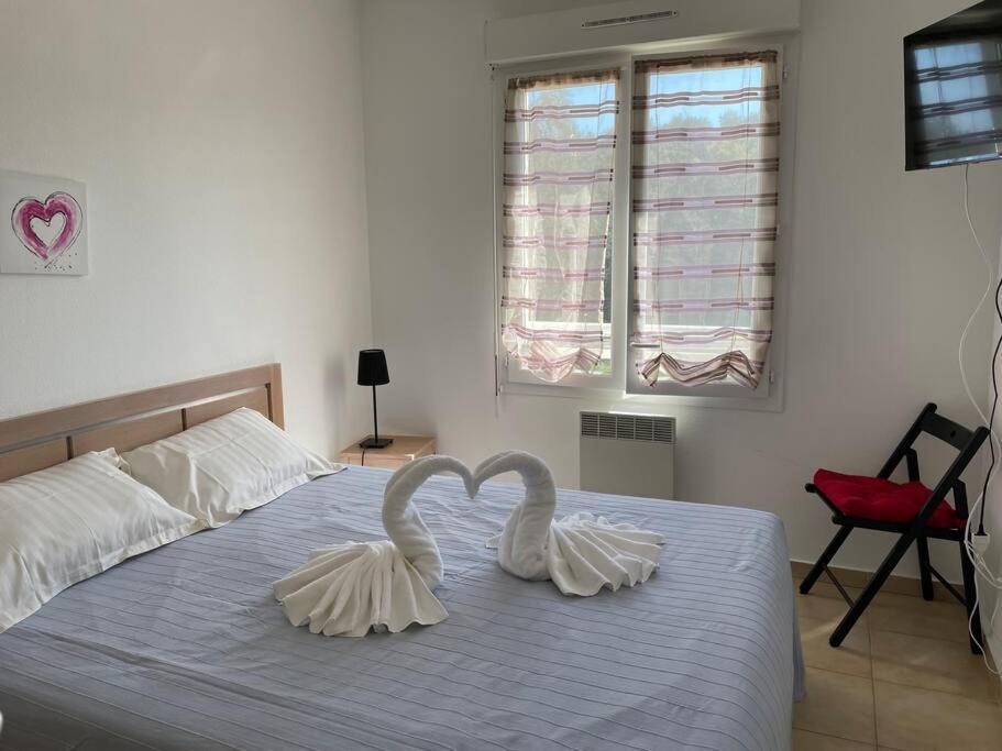 Appartement Tout Confort 2-4 Pers 500 M De La Plage Avec Piscine Et Wifi Santa-Maria-Poggio  Екстер'єр фото